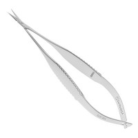 Vannas After Cataract Scissors 3 1/8" Angled on Flat