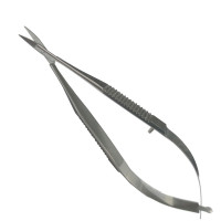 Castroviejo Corneal Scissors 4" Curved Blunt Blades