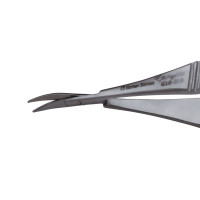 Castroviejo Corneal Scissors 4" Curved Blunt Blades