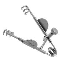 Agricola Lacrimal Sac Retractor 3X3 Prongs 4mm Deep 1 1/2"