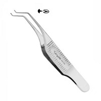Gill Hess Iris Forceps 1X2 Teeth 0....