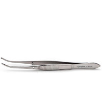 Iris Tooth Forceps Curved 10cm