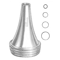 Toynbee Ear Specula Round Chrome Size 3 - 6mm