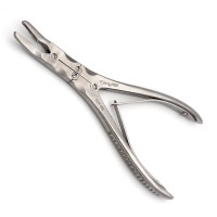 Beyer-Stille Rongeur 7" 4x15mm Bite Curved