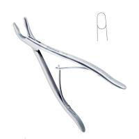 Bacon Rongeur Angled on Side 5mm Bite 8 1/4"