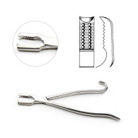 Kern Bone Holding Forcep 6" Without Ratchet