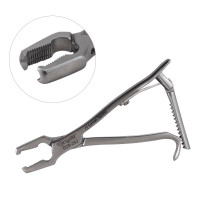 Kern Bone Holding Forcep 4 1/2" With Ratchet
