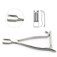 Kern Bone Holding Forcep 6 1/2" With Ratchet