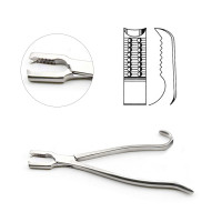 Kern Bone Holding Forcep 6 1/2" Without Ratchet