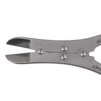 Ruskin Bone Cutting Forcep Straight Jaw 7 1/2"