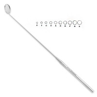 Laryngeal Mirror Chrome Plated Chuck Handle Size 7 - 26mm