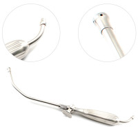 Yankauer Suction Tube With Swivel Cut-off Valve