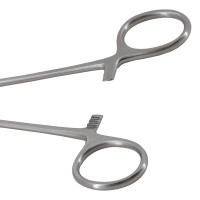 Schnidt Tonsil Hemostatic Forceps 7 1/2" Slight Curved