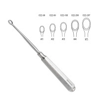 Piffard Dermal Curette 5 1/2" 5mm Oval Size 3