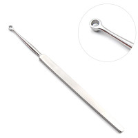 Fox Dermal Curette 5 1/2" 3mm Round