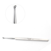 Fox Dermal Curette 5 1/2" 3mm Round