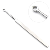 Fox Dermal Curette 5 1/2" 4mm Round