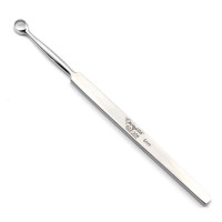 Fox Dermal Curette 5 1/2" 6mm Round