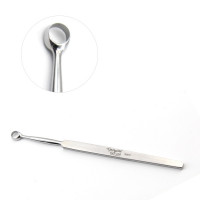 Fox Dermal Curette 5 1/2" 6mm Round