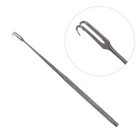 Joseph Double Prong Skin Hook 6" 2mm Wide