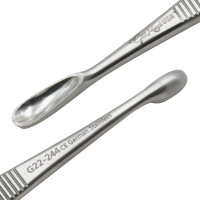 Volkman Bone Curette Double Ended 51/2" Oval Cup 5X10mm and 6X20mm