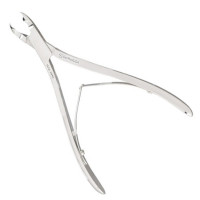 Tissue and Cuticle Nipper 4 1/2" Convex Jaws Double Spring