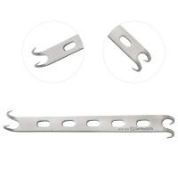 Converse Alar Retractor 4" Double Ended Blunt 10mm and 14mm