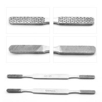 Fomon Rasp 8 1/4" Sided Teeth Flat