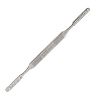 Fomon Rasp 8 1/4" Double End Fine and Coarse Teeth 4 Sided Both in Flat and Convex
