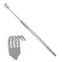 Knapp Retractor 5 1/4" With 4 Sharp Prongs