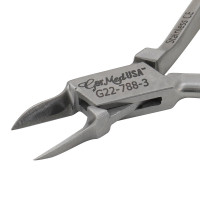 Nail Splitter 5 1/2" Tapered Jaw  Straight Smooth Handle Locking Clip