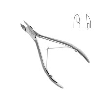 Nail Splitter 5" Short Jaws Grooved Handles For Cutting Thick Nails