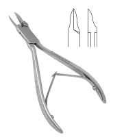 Nail Splitter 4 1/2" Delicate Long Jaw Double Spring