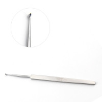 Fox Dermal Curette 5 1/2" 1mm Round