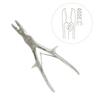 Orthopedic Grasper 10 1/2" Straight Handle 7x20mm