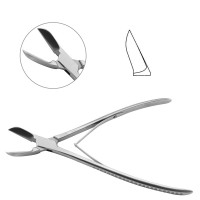 Liston Bone Cutting Forcep Angled 5 1/2"