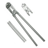 Large DH Pin Cutter Double Action 22 1/2" Detach Handle Max 1/4" (6.35mm)