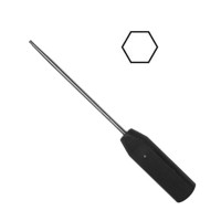 Screwdriver 10" Hexagonal 3.5mm Phenolic Handle