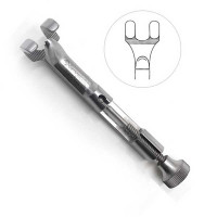 Lowman Bone Clamp 8" Jaws 1x2 Maximum Cap Opening 2 1/2"