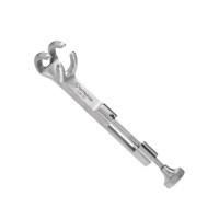 Lambert Lowman Bone Clamp 8" Jaws 2x2 Maximum Cap Opening 2 1/2"