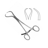 Bone Fragment Forcep 4" Regular