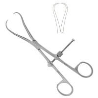 Bone Reduction Forcep 8"  With Speed Lock Maximum Opening 70mm