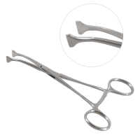 Plate Holding Forcep 5 1/2" Curved