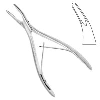 Reiner Rongeur 7" Curved 3mm Single Action