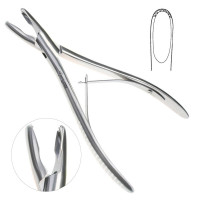 Rat Tooth Rongeur 8" Straight 8mm Single Action