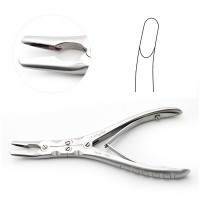 Ruskin Rongeur 6" Straight 4mm Double Action