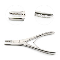 Ruskin Rongeur 7 1/2" Straight 4mm Double Action