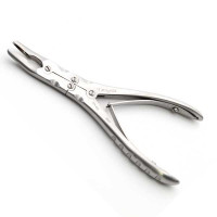 Marquardt Rongeur 8" Slight Curve 3mm Double Action