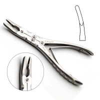 Marquardt Rongeur 8" Slight Curve 3mm Double Action