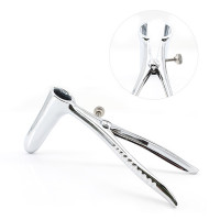 Pratt Straight Speculum 8 1/2" Adult With Set Screw